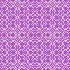 Seamless geometric pattern. Vector illustration. Purple white color