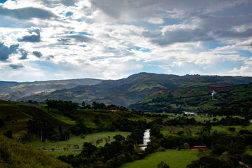 Fototapeta na wymiar Charalá, Santander, Colombia