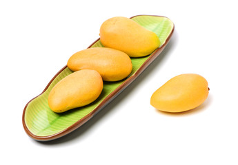 Mango on a white background
