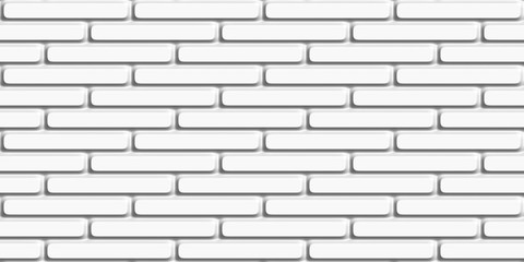 Geometric 3D white background. Seamless pattern. Rendering illustration.