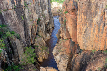 The Bourke's Luck Potholes in South Africa
