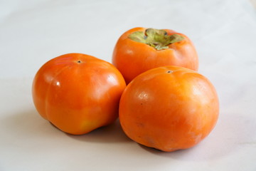 秋の味覚　-柿の果実