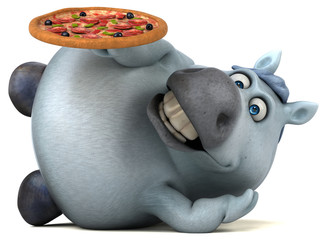 Fun horse - 3D Illustration