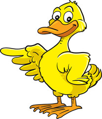 Yellow Duck, Mascot.