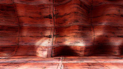 Texture background, grunge, industrial, interior. 3d illustration, 3d rendering.