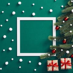 Creative minimal christmas tree