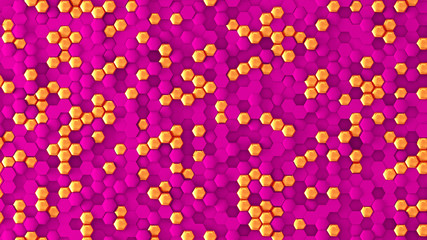 Beautiful interior pattern background. 3d illustration, 3d rendering.