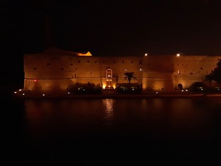 Taranto - Castello Aragonese illuminato