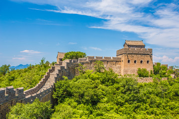 Fototapeta na wymiar Chinesische Mauer
