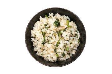 野沢菜ごはん