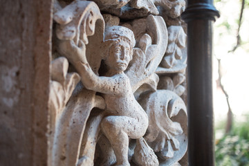 stone, sculpture, ancient, architecture, statue, art, temple, religion, asia, old, detail, relief, carving, culture, travel, angkor, carved, wall, religious, wat, cambodia