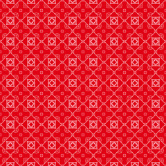 Seamless geometric pattern with modern ornamnet. Vector illustration
