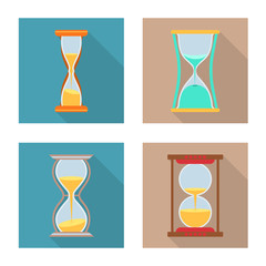 Vector design of counting and instrument icon. Collection of counting and trickle vector icon for stock.