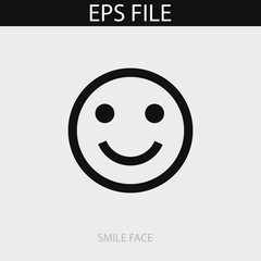 Smile face icon