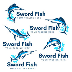 Swordfish logo collection