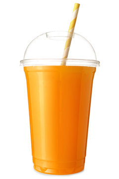 Orange Juice Plastic Cup Isolated Images – Browse 3,077 Stock