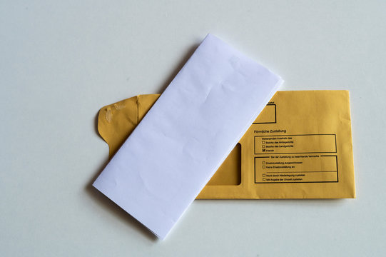 Mahnbescheid Einschreiben , Post 