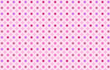 pink background with dots