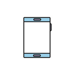 Isolated smartphone fill design