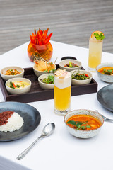  main food set thai food