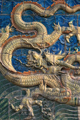 nine dragons wall - datong - china