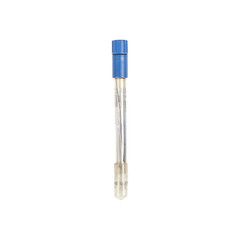 pH meter sensor for industrial pump isolated on white.