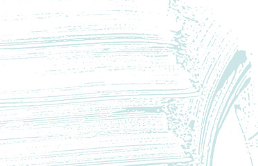 Grunge texture. Distress blue rough trace. Brillia