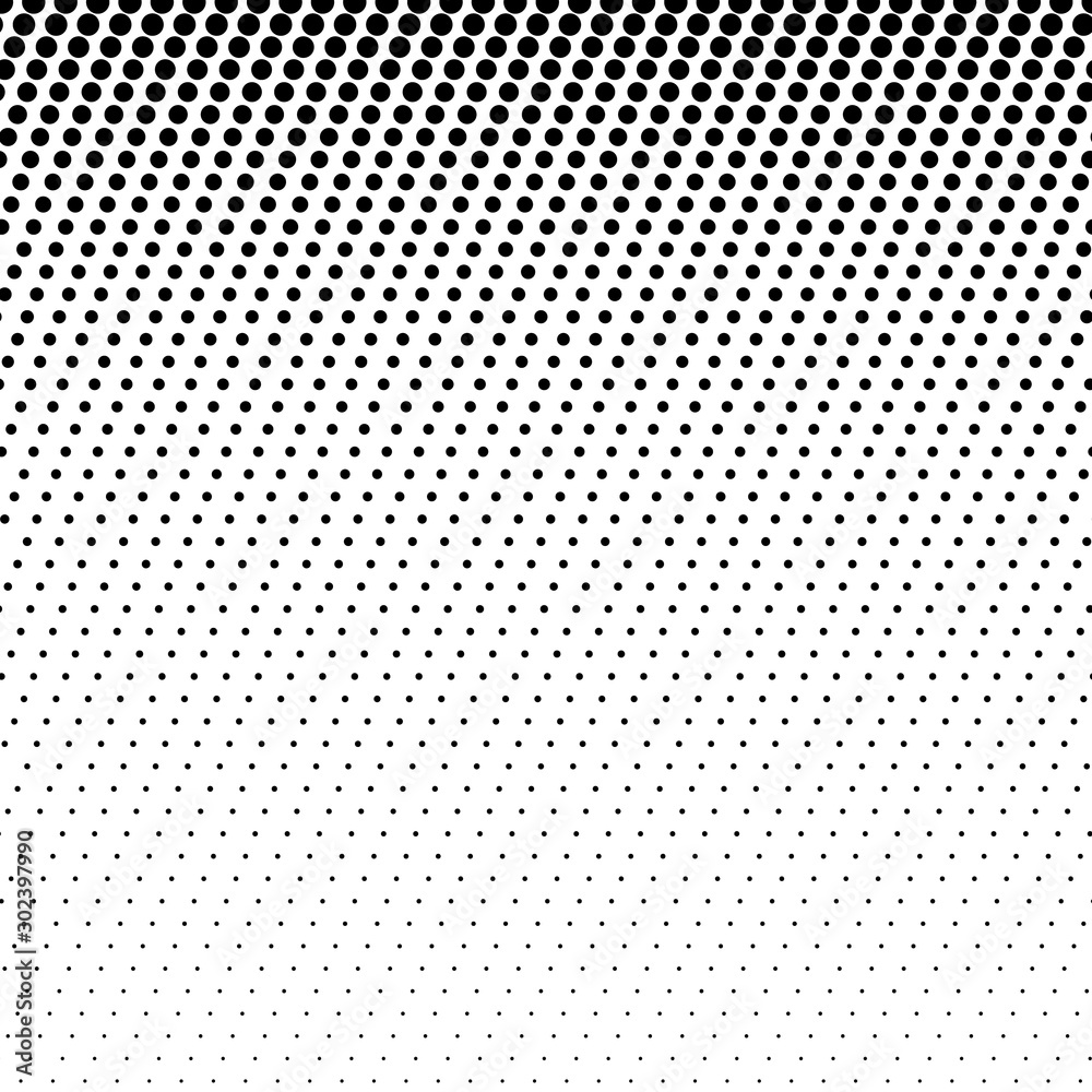 Poster gradient halftone dots background. pop art template, texture. vector illustration eps10