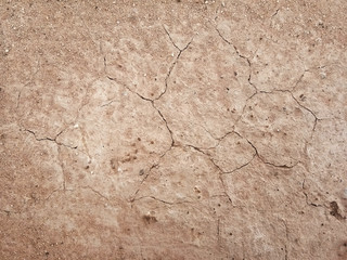 The ground has cracks in the top view for the background