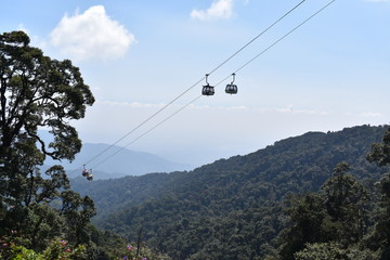 The cable car and the Skybridge are the main attractions in genting highlands