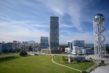 Obraz premium view of the city