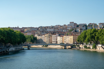 Fototapeta na wymiar Landscape of Lyon