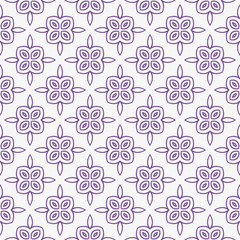 Art-deco seamless geometric pattern with retro ornament. Vector illustration