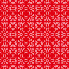 Seamless geometric pattern with modern ornamnet. Vector illustration