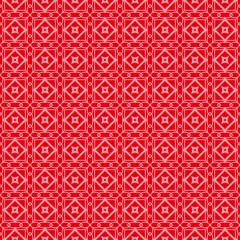 Seamless geometric pattern with modern ornamnet. Vector illustration