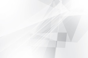 Abstract geometric white and gray color background. Vector, illustration.