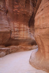 Felsenstadt Petra in Jordanien