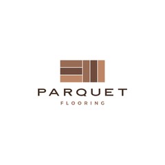 wood parquet flooring vinyl hardwood granite tile logo vector icon illustration