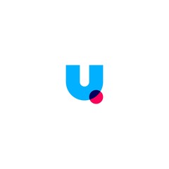 u letter initial logo vector icon illustration © gaga vastard
