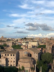 Fototapeta na wymiar Rome Skyline