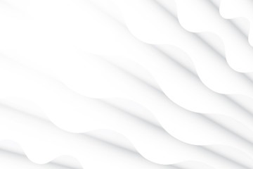 Abstract geometric white and gray color background. Vector, illustration.