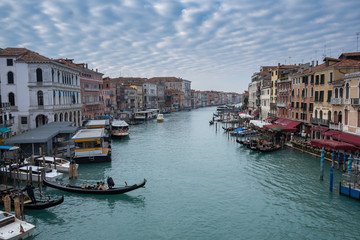 Fototapeta na wymiar Grand canal at Venice, Italy