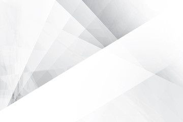 Abstract geometric white and gray color background. Vector, illustration.
