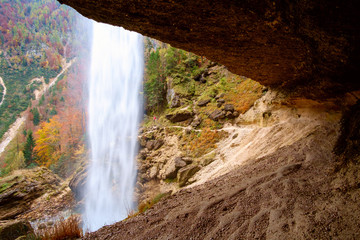 Waterfall Pericnik in Slovenia, Europe