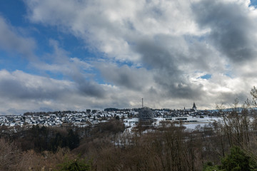 Winter View On Snowy City Winterberg