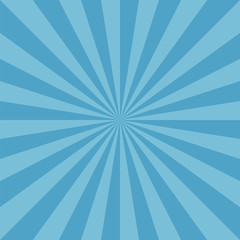 Winter snow round sunburst vector blue pattern