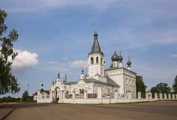 Fototapeta na wymiar Church of St. John Chrysostom in Godenovo