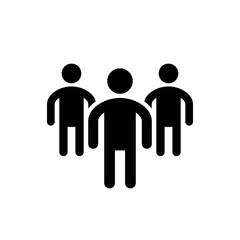 Group of people glyph icon