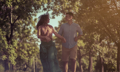 Obraz premium There’s no time like now to be in love.