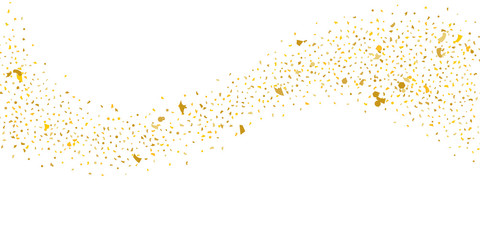 Naklejka premium Gold glitter star. 